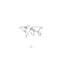 Carte du monde x5