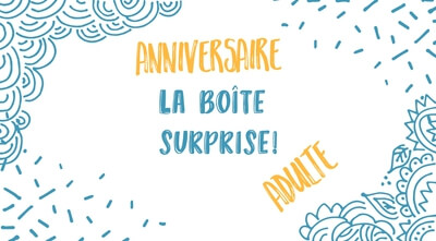 Anniversaire adultes