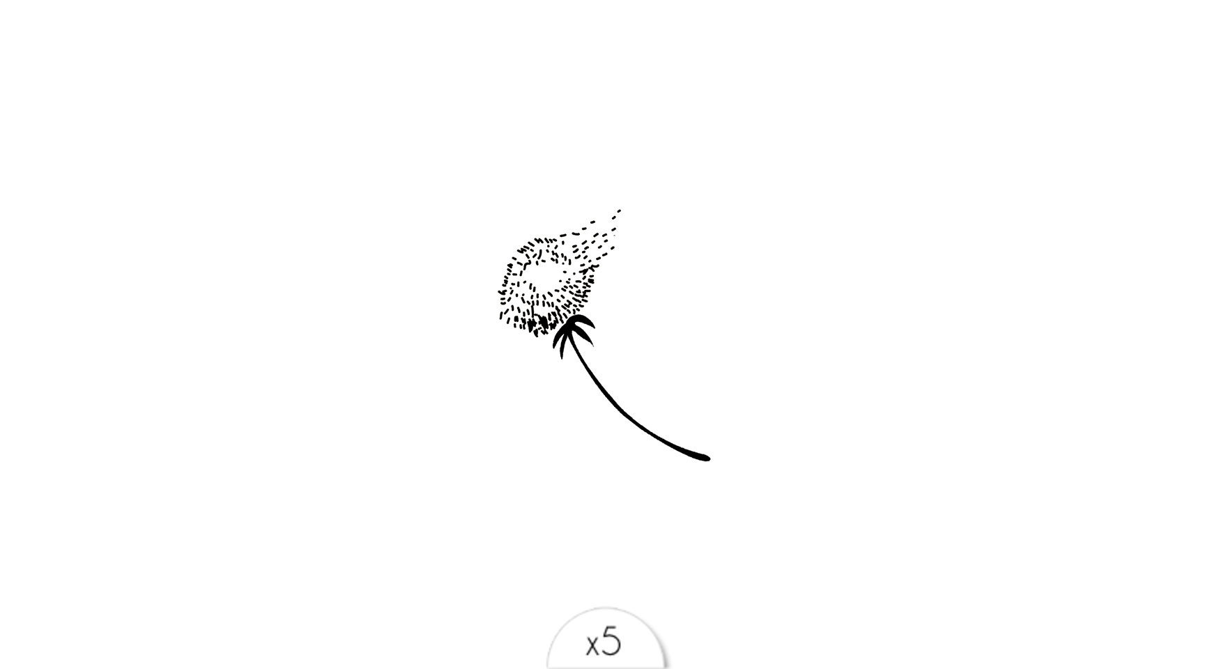 Sioou - Temporary Dandelion Tattoo Sioou - Temporary Dandelion Tattoo