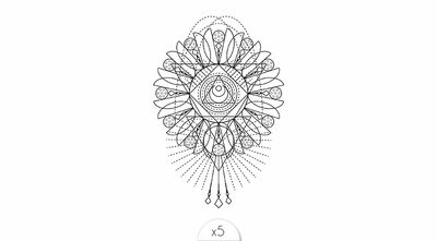 Sacred geometry x5