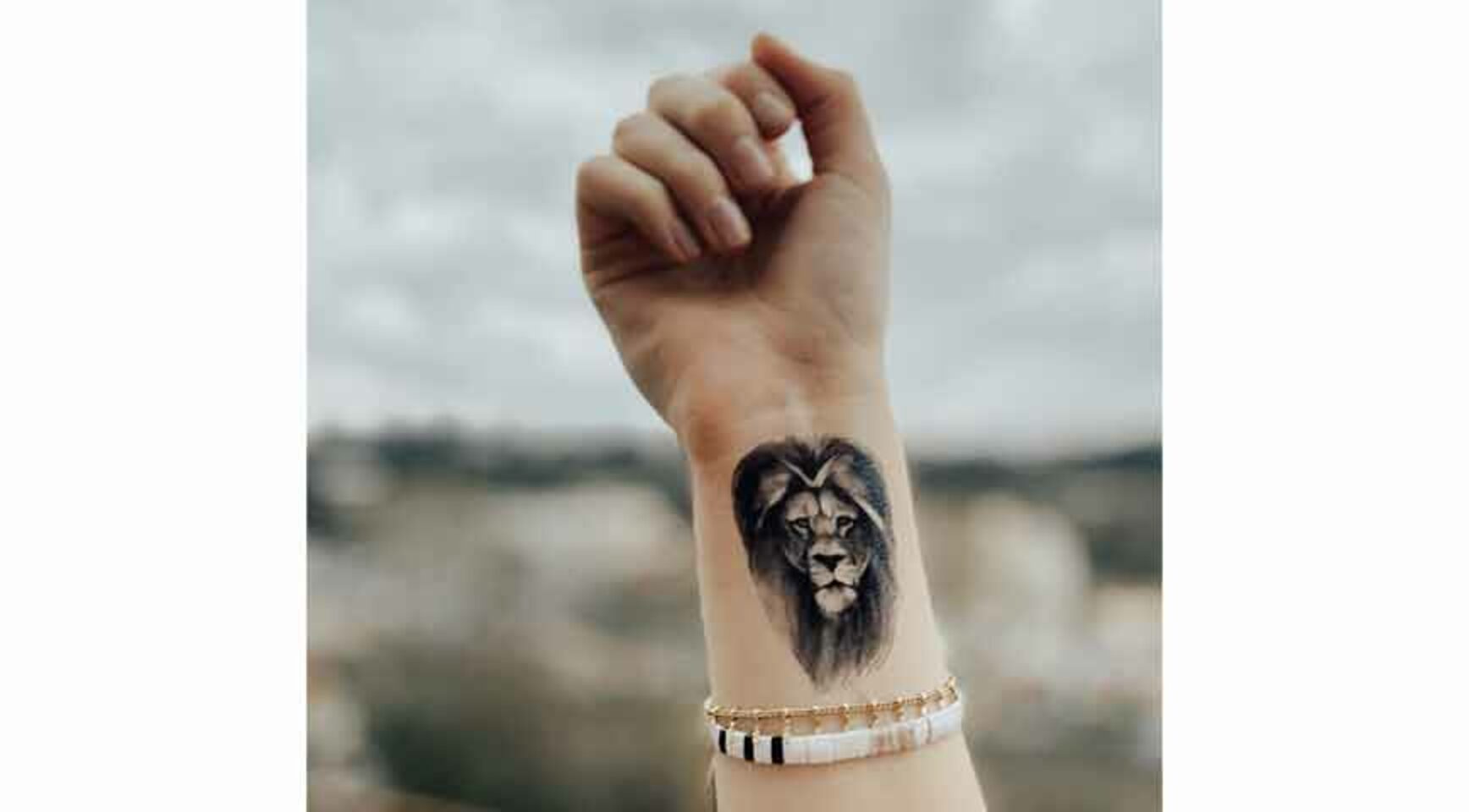 Mixed temporary tattoo Sioou - Tiger Mixed temporary tattoo Sioou - Tiger