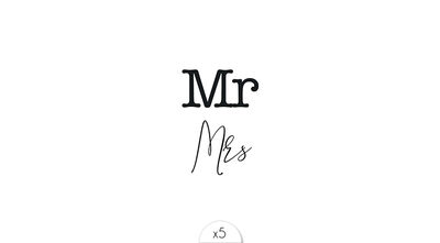 Mr & Mrs x5