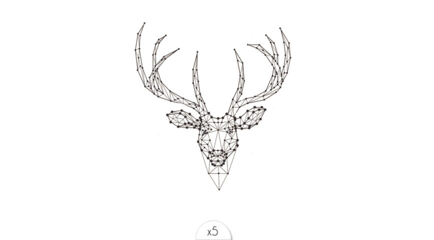 Deer head x5