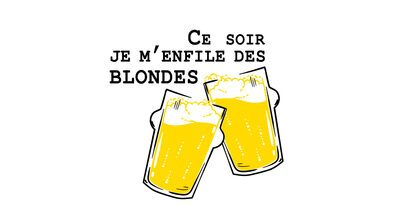 Ce soir je m'enfile des blondes x5