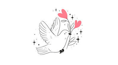 A dove in love x5