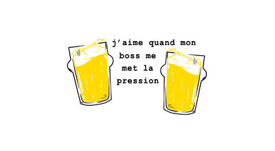 J'aime quand mon boss me met la pression x5