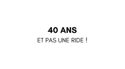 40 ans et pas une ride ! x5