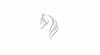 Tête de cheval one line x5