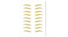Sourcils thérapeuthiques blonds
