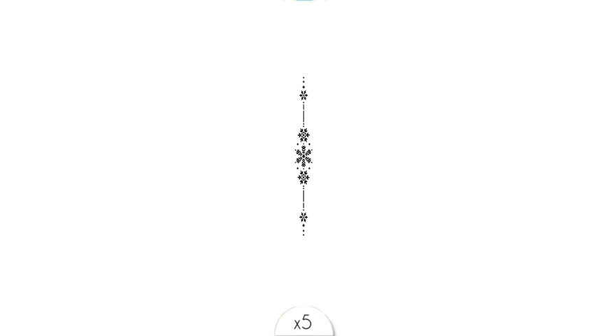 Snowflake trail x5