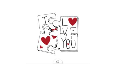 Puzzle ILY x5