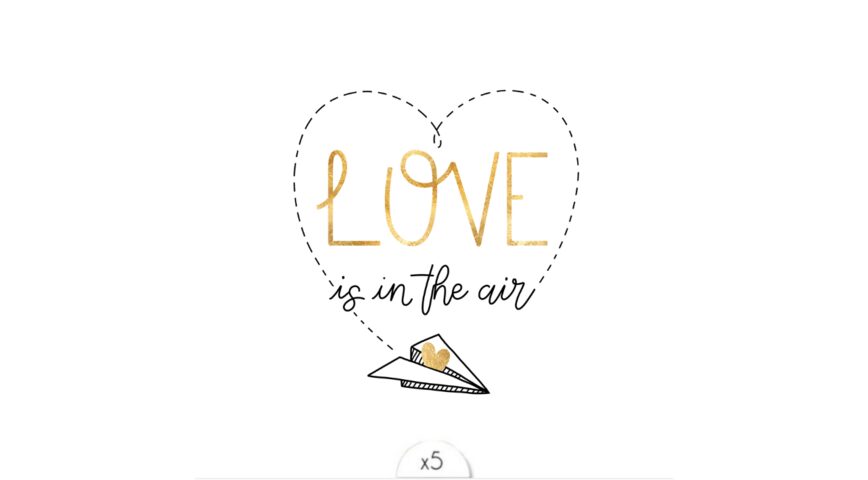 Love is in the air x5