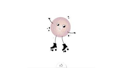 La boule disco x5