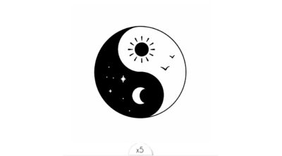 Ying et Yang x5