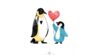 The penguin family x5