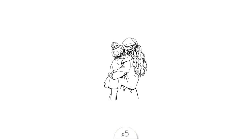 Mère et fille x5