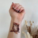 The Owl x5 Temporary tattoo