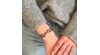 Bracelet de fleurs violettes x5