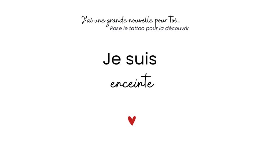 Je suis enceinte x5