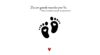 Les pieds de bébé x5