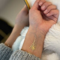 Tatouages Sapin doré x5
