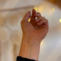 Tatouage temporaire Love doré