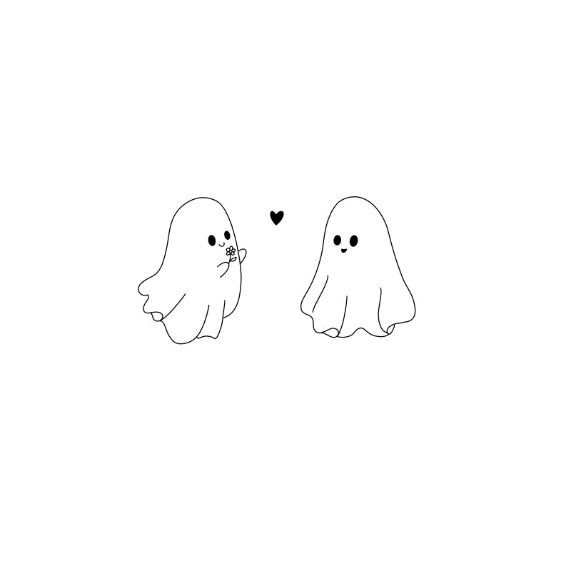 little ghosts temporary tattoos