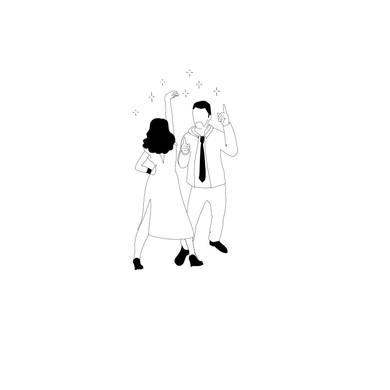 A pair of dancers