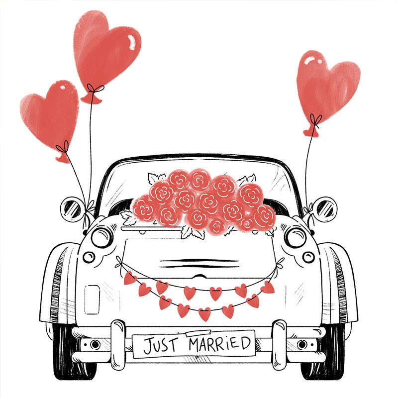 Wedding car