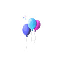 The colorful ball...