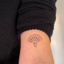 Sioou temporary tattoo - The fan