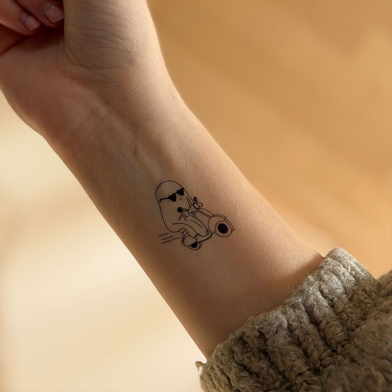 Sioou temporary tattoo - The ghost