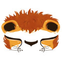 Sioou temporary tattoos - Mini lion mask