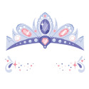 Sioou temporary tattoos - Mini princess mask