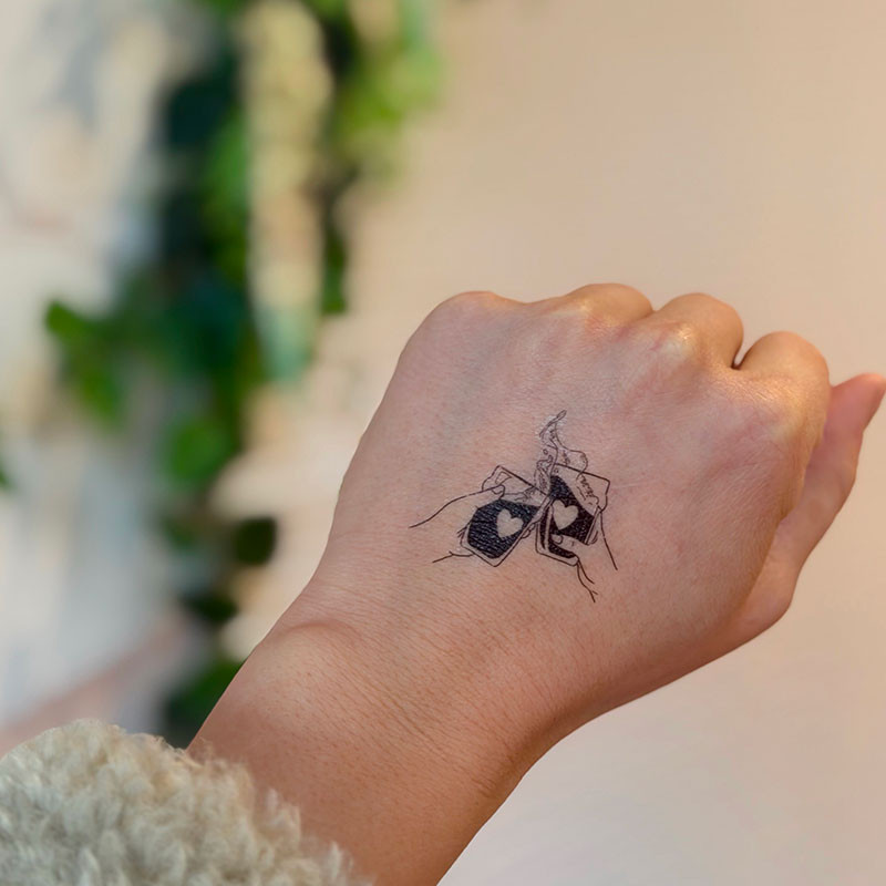 Tatouage éphémère Sioou - Cheers