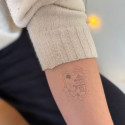 Sioou temporary tattoo - Japan postage stamp
