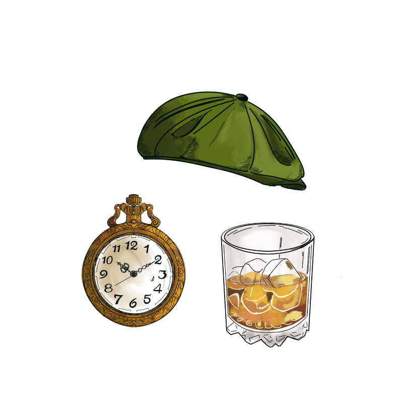 Tatouage éphémère Le Whisky - Sioou