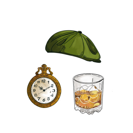 Temporary tattoo Le Wisky - Sioou