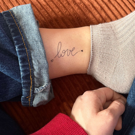 "LoveHeart" temporary tattoo by Sioou