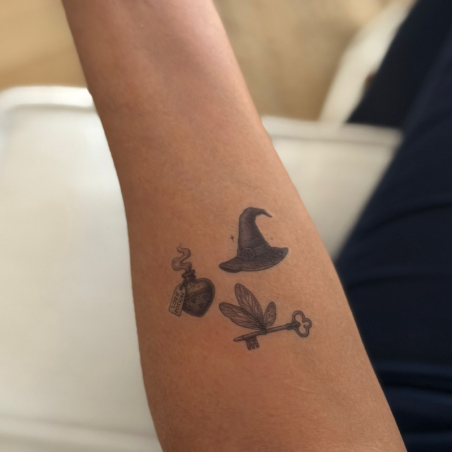 Sioou temporary tattoo - Potions and spells