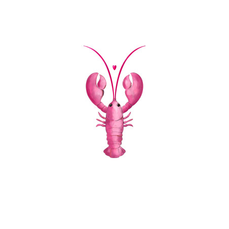 Sioou temporary tattoo - the lobster