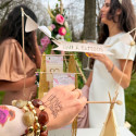 Sioou wedding temporary tattoo - Vive les mariés