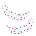 Sioou temporary tattoo - Blue, white, and red freckles