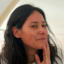 Tatouage éphémère Sioou - freckles dorées