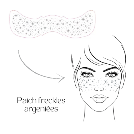 Sioou Temporary Tattoo - Golden Freckles