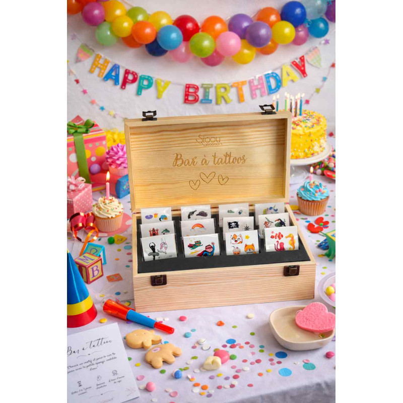 Wooden “Tattoo Bar” Kit – Pre-order | Sioou