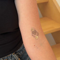 Tatouage éphémère Sioou - Lune coeur soleil