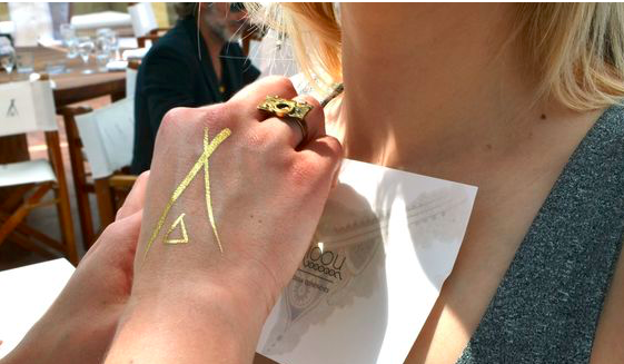 Think of Sioou personalized temporary tattoos for your events!