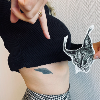 Du covering avec les tatouages éphémères Sioou