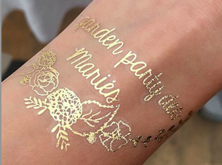 Personalized tattoos for your wedding!